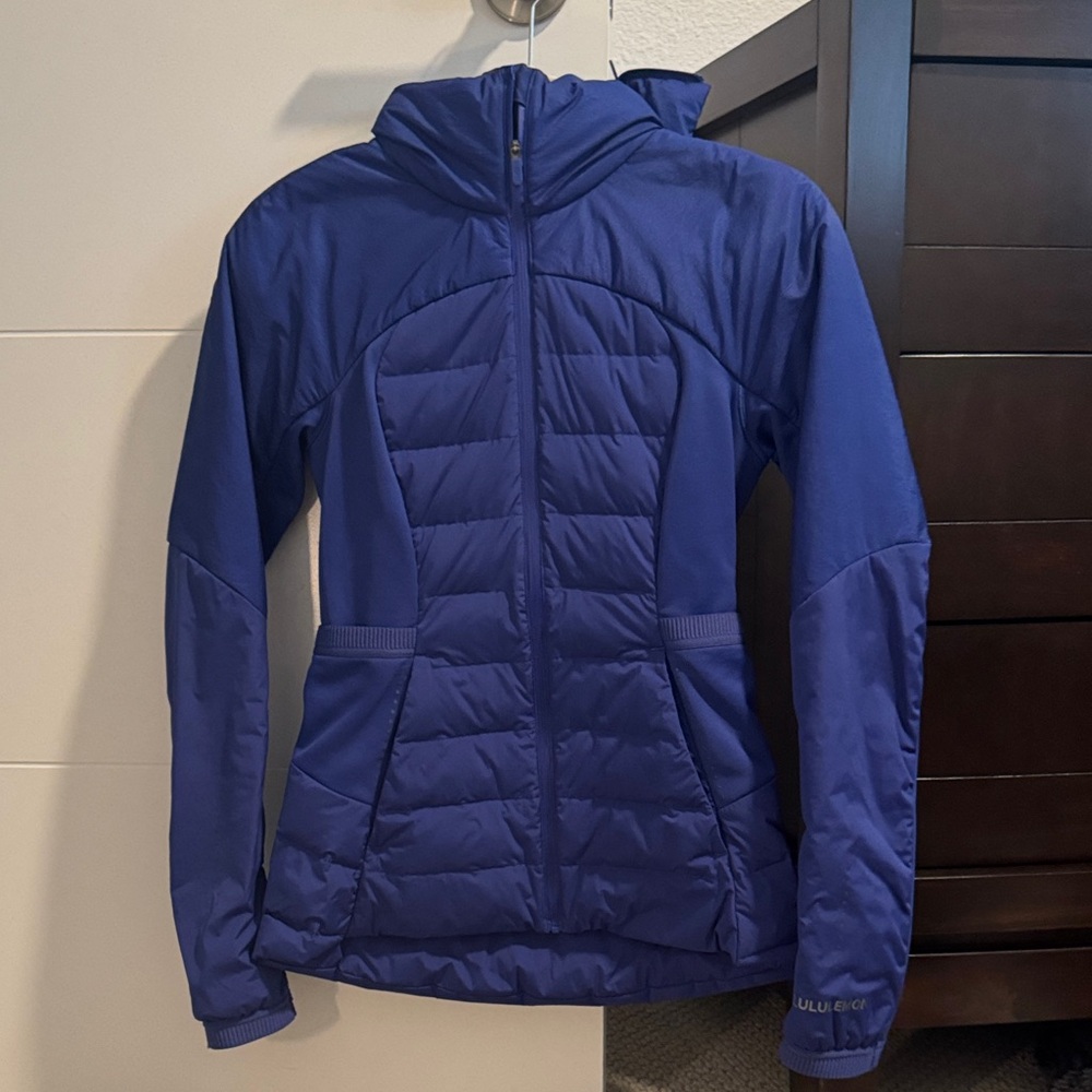 lululemon athletica Blue down for it all jacket